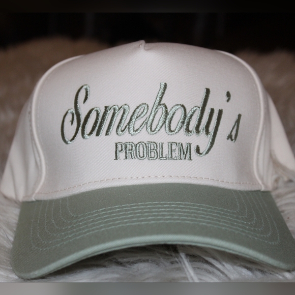 Boutique Accessories - Problem Energy Trucker Hat - Healing Aura 💚
